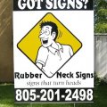 Rubber Neck Signs